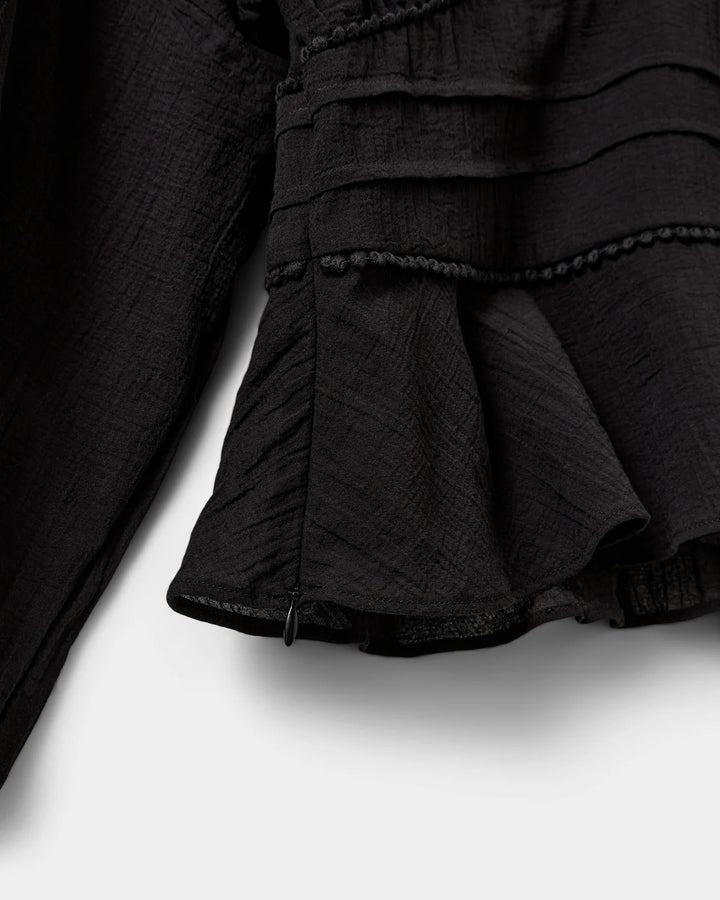 Blouse Lou à taille marquée