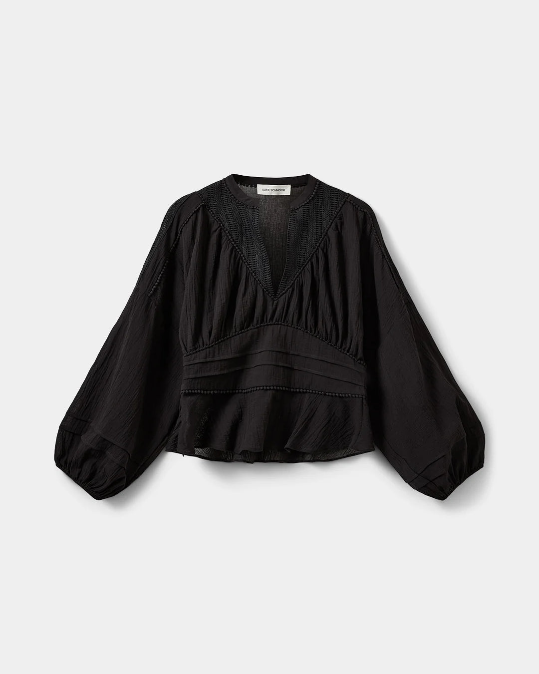 Blouse Lou à taille marquée