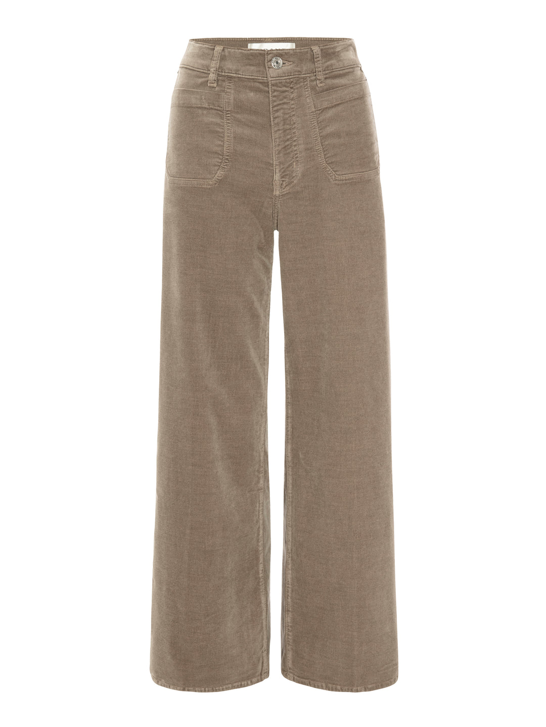 Jeans slim palazzo modernist en corduroy