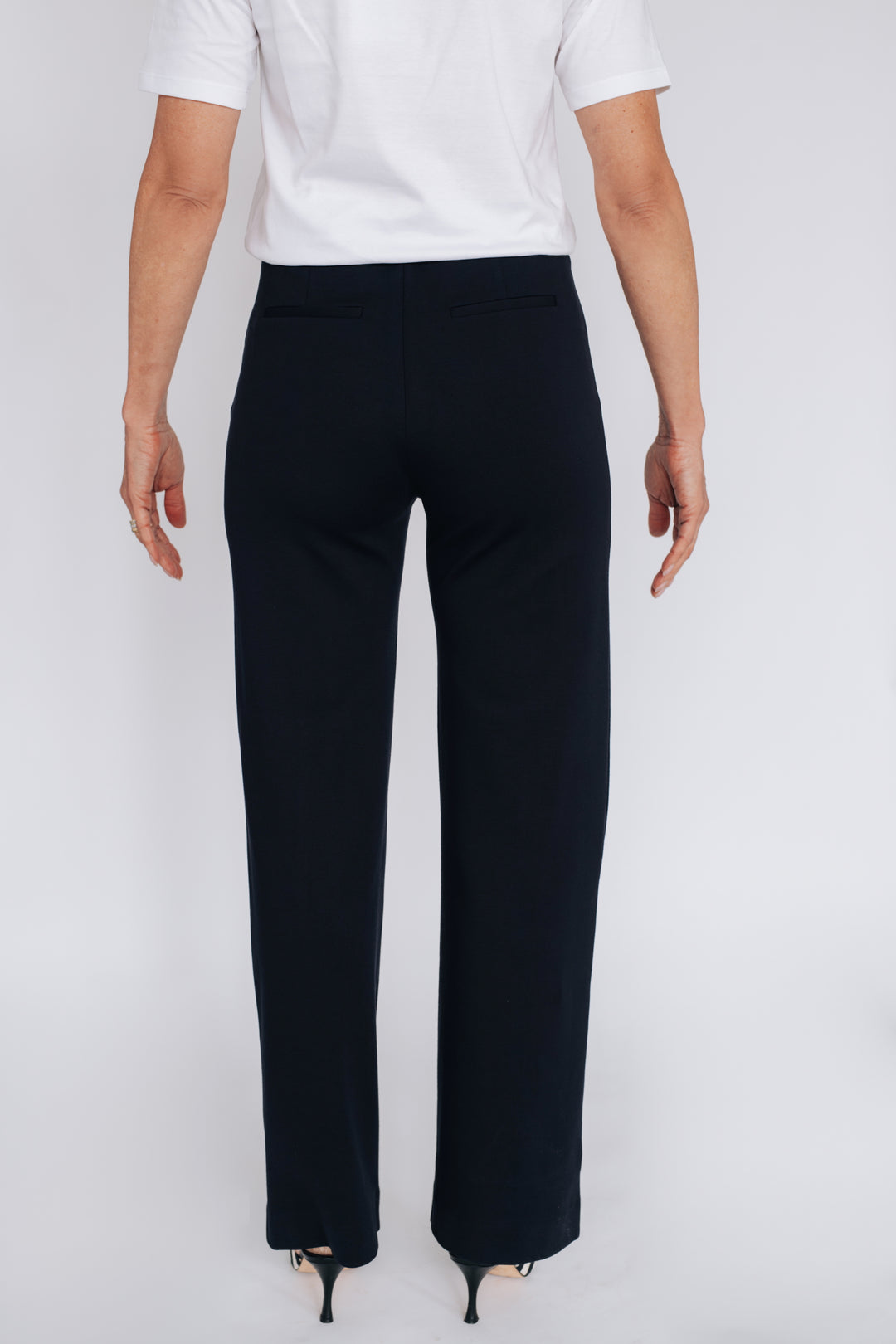 Pantalon extensible Luna - Marine - Avec Style Studio