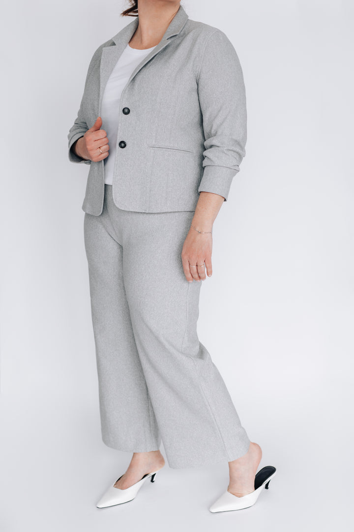 Pantalon gainant 7/8 Liv - Gris - Avec Style Studio