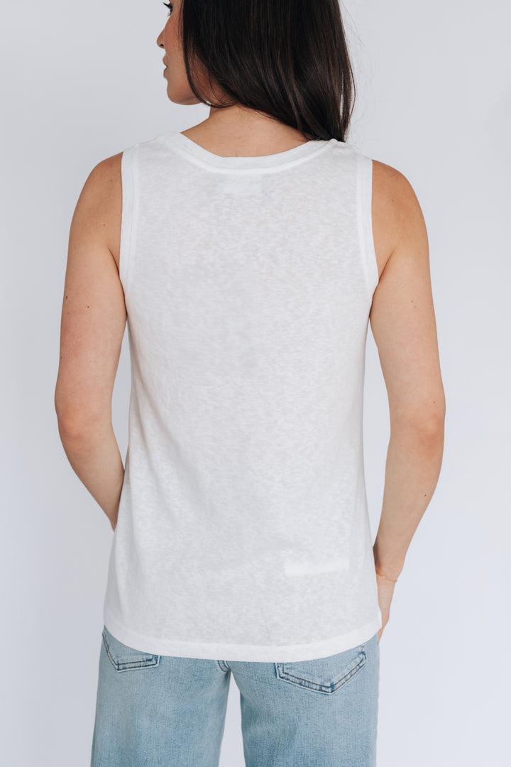 Camisole Rio effet lin - Avec Style Studio