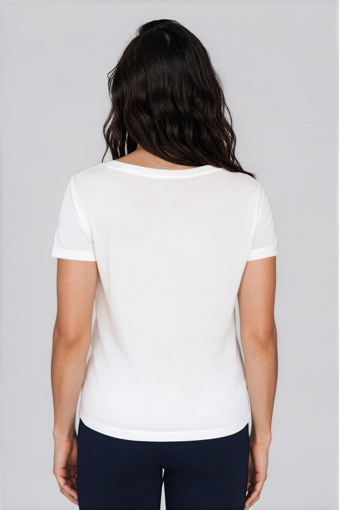 T-shirt Essentiel de base - Blanc cassé ❤️