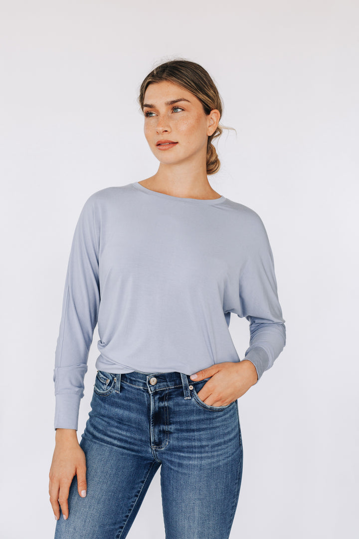 T-shirt à manches longues dolman - Margot