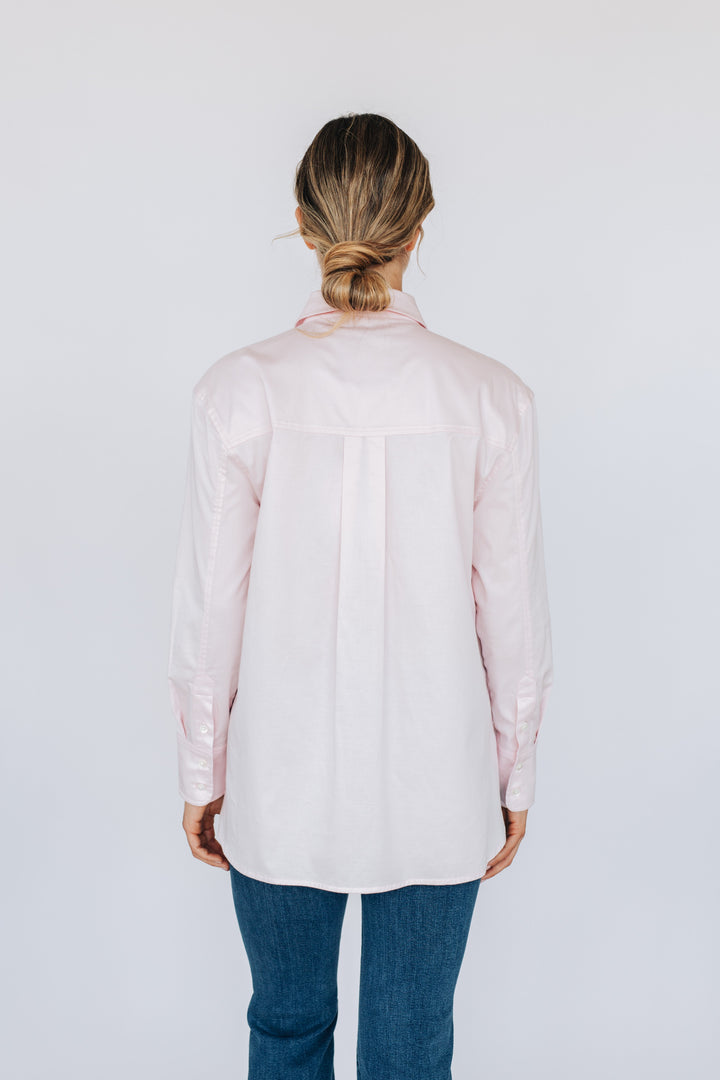 Chemisier Jade coupe ample - Rose - Avec Style Studio