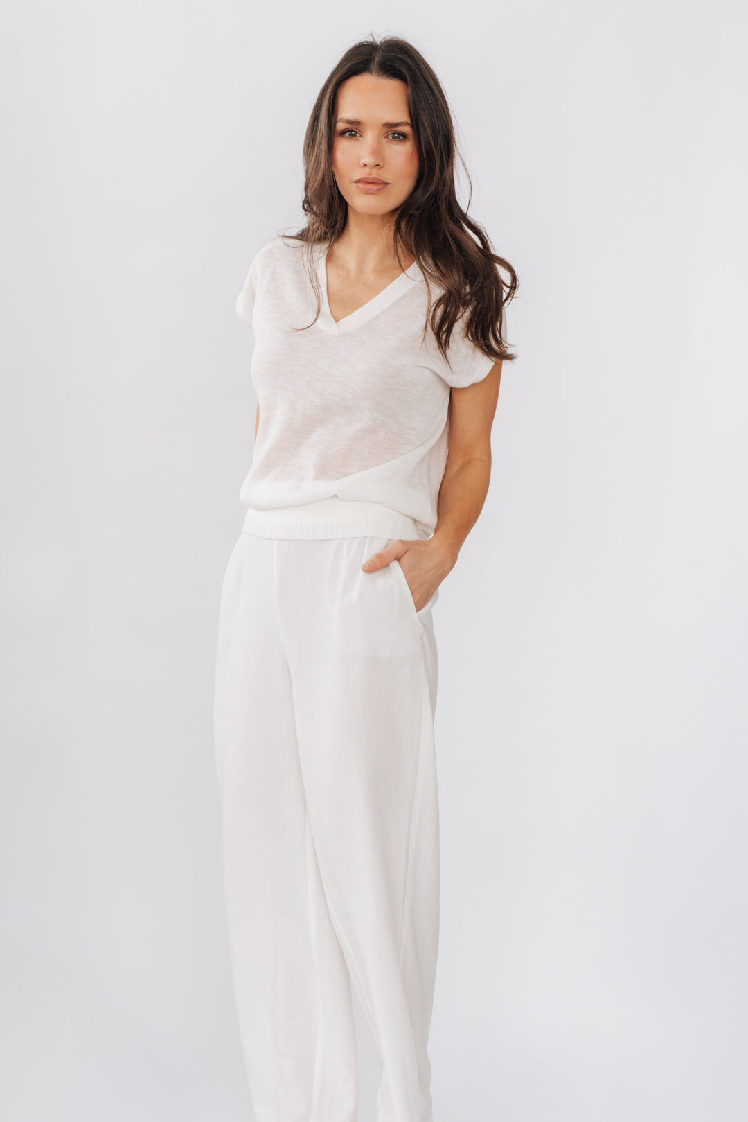 Pantalon tencel Long - Olie