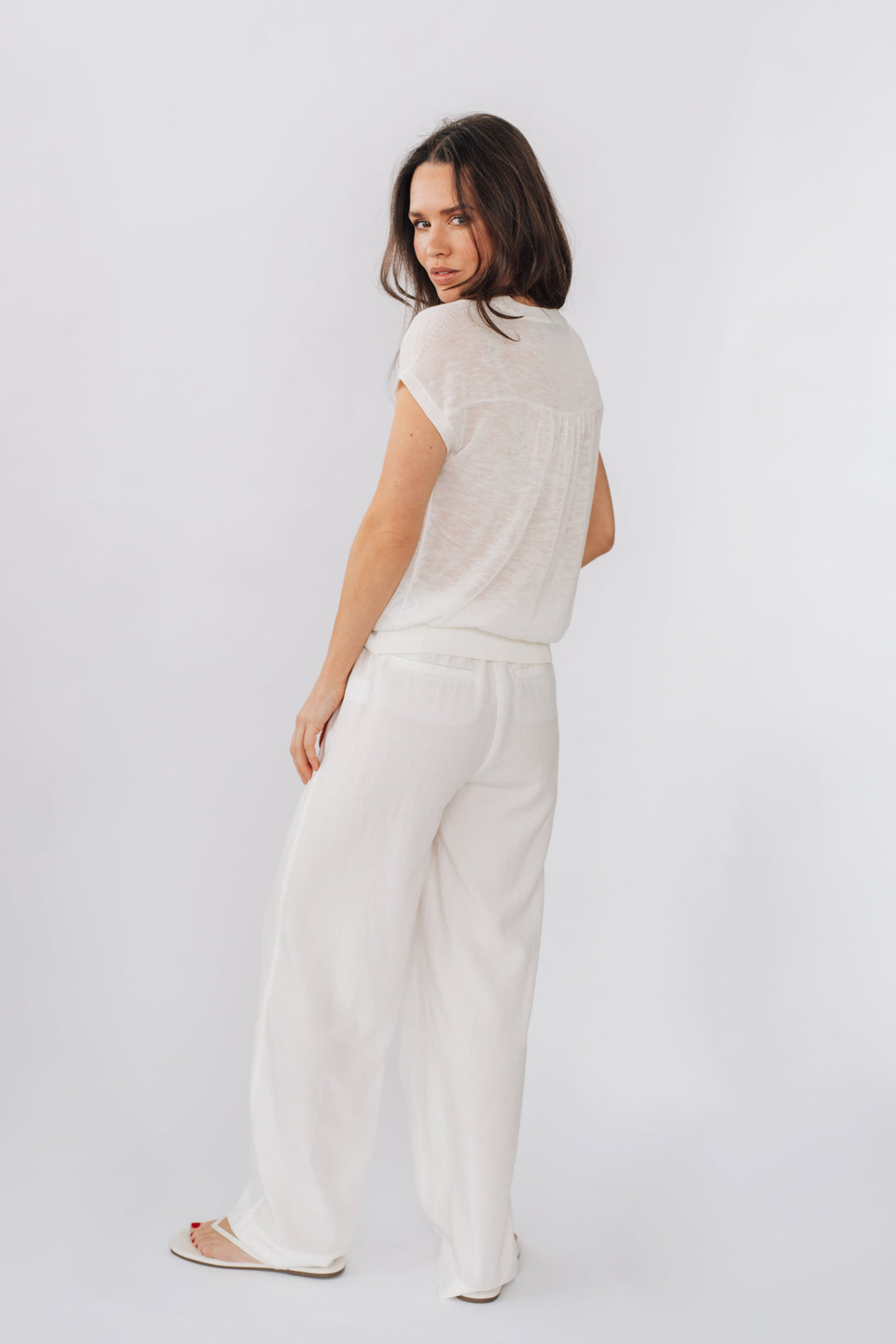 Pantalon tencel Long - Olie