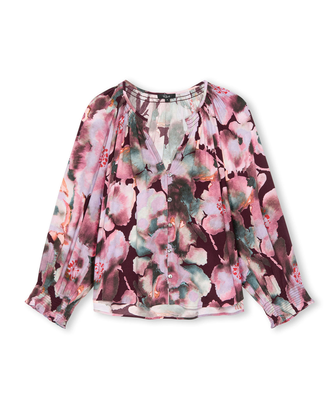 Blouse boutonnée avec imprimé floral Mariah