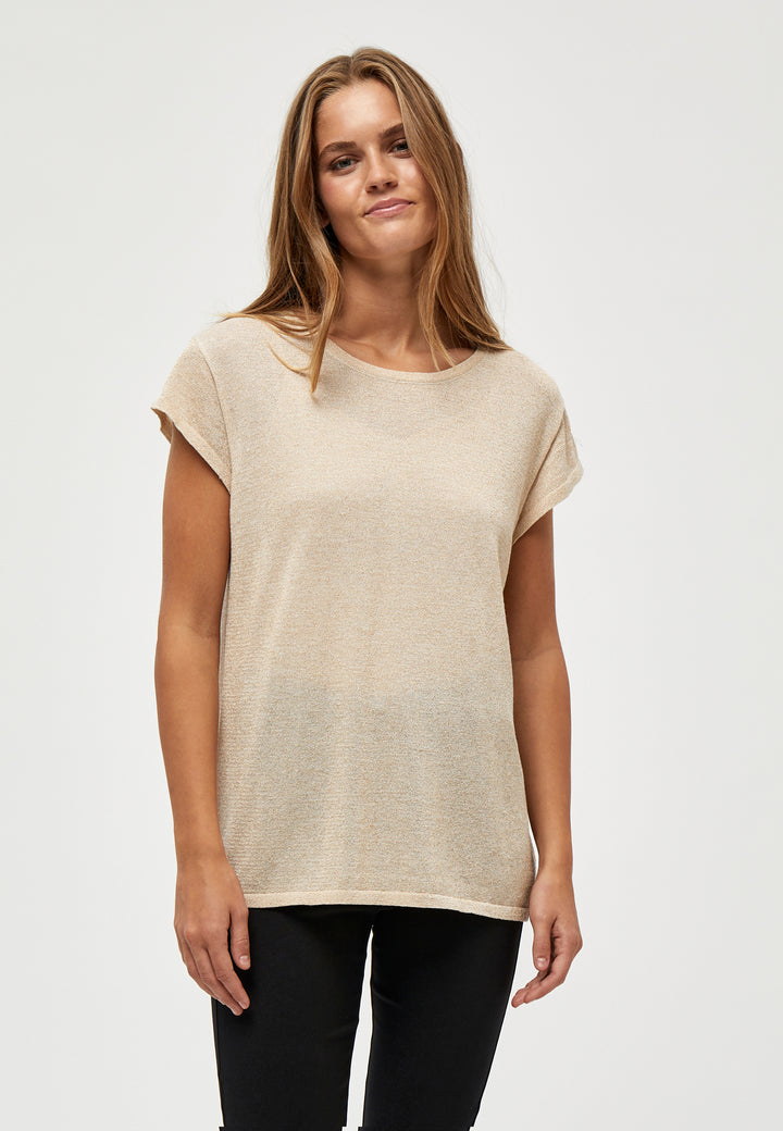 T-shirt Carlina tricoté effet scintillant