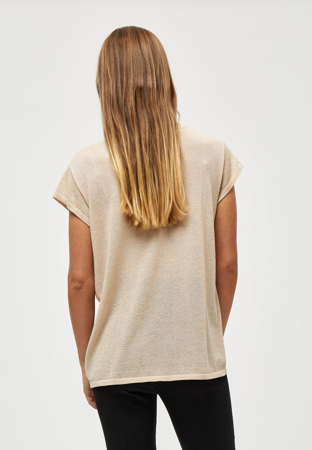 T-shirt Carlina tricoté effet scintillant