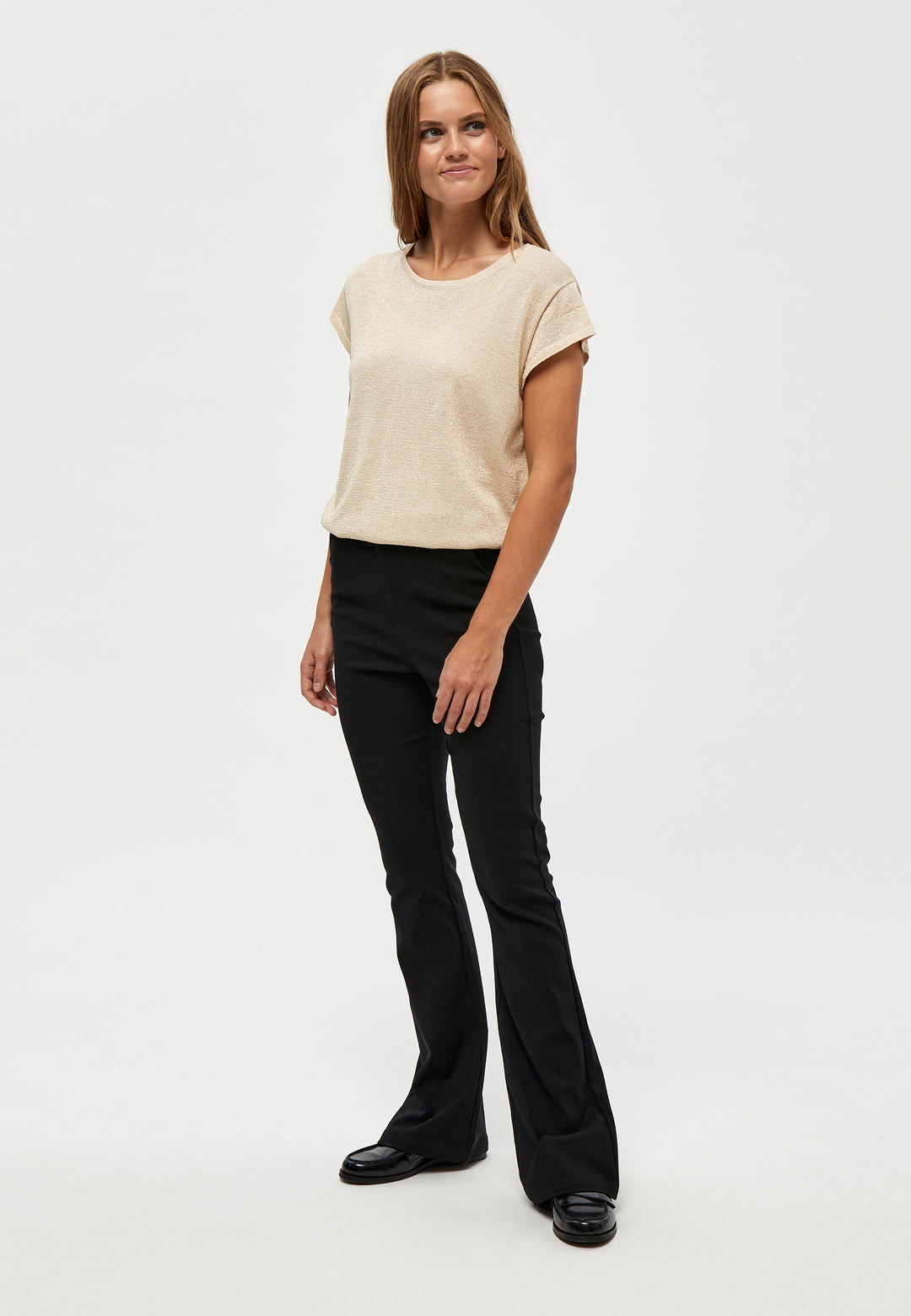 T-shirt Carlina tricoté effet scintillant