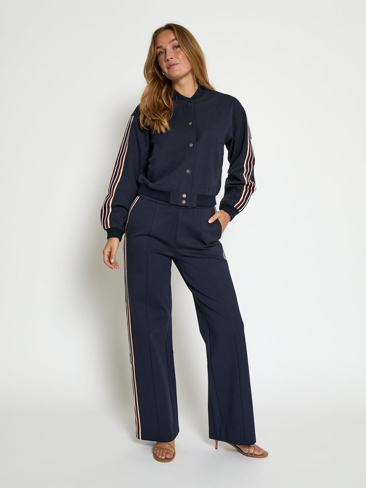 Veste bomber avec bandes latérales Marabella