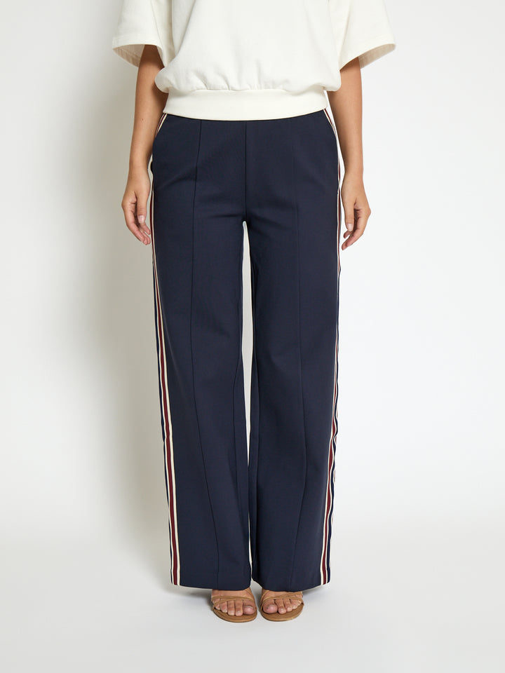 Pantalon confortable avec bandes latérales Marabella