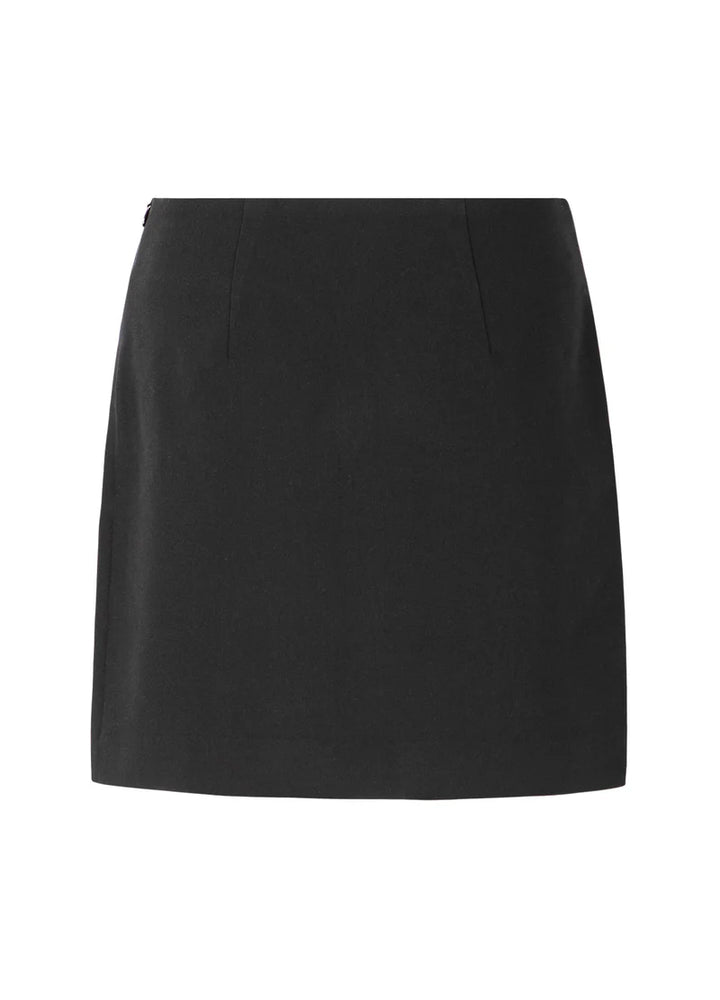 Minijupe à appliqués floraux scintillants