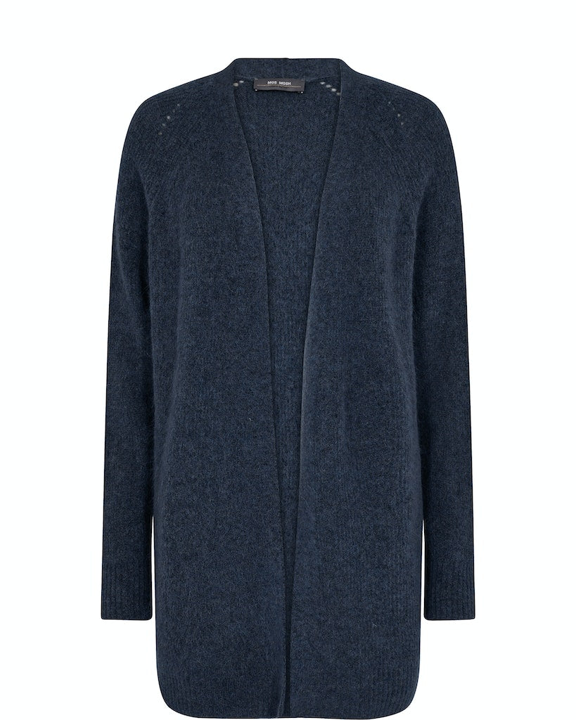 Cardigan long en mélange alpaga Thora