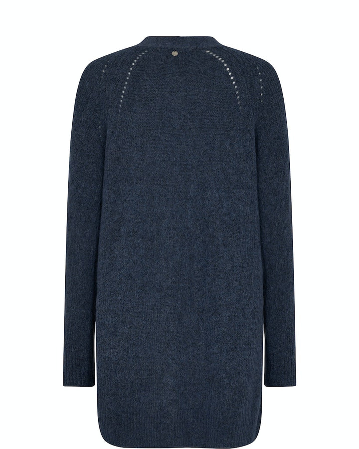 Cardigan long en mélange alpaga Thora