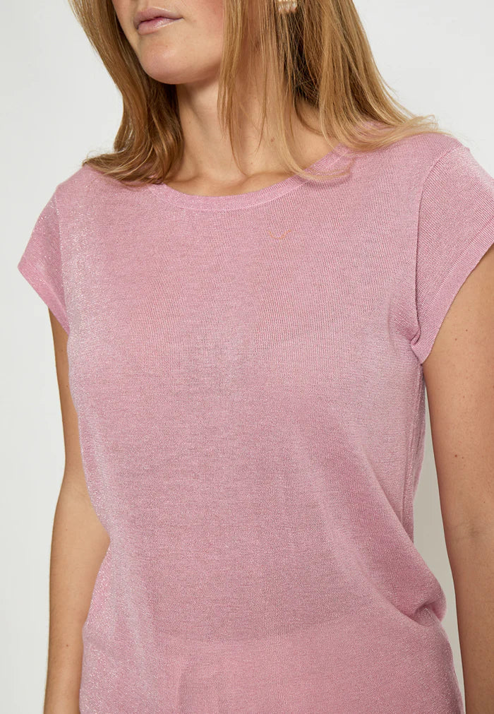 T-shirt Carlina tricoté effet scintillant