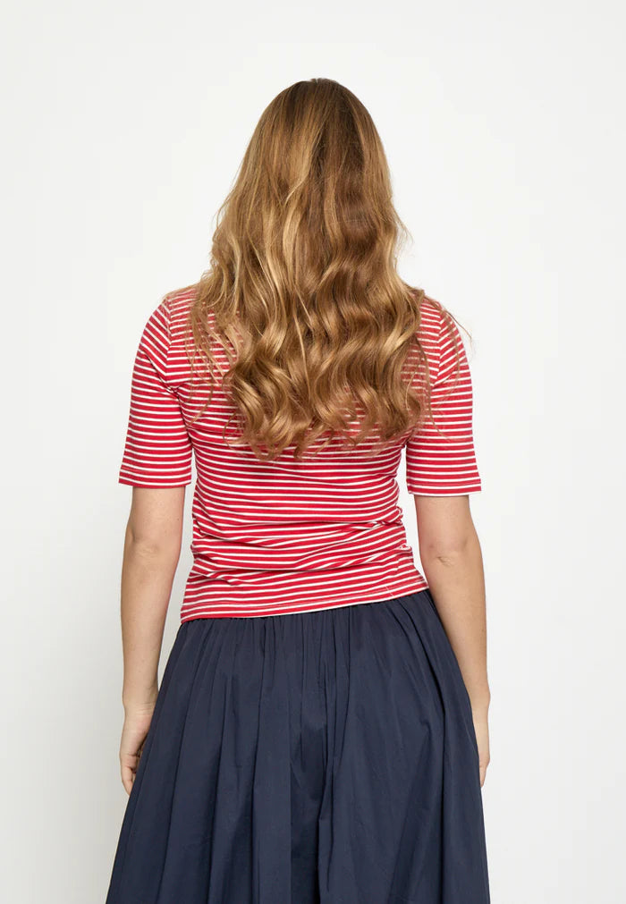 T-shirt polo rayé