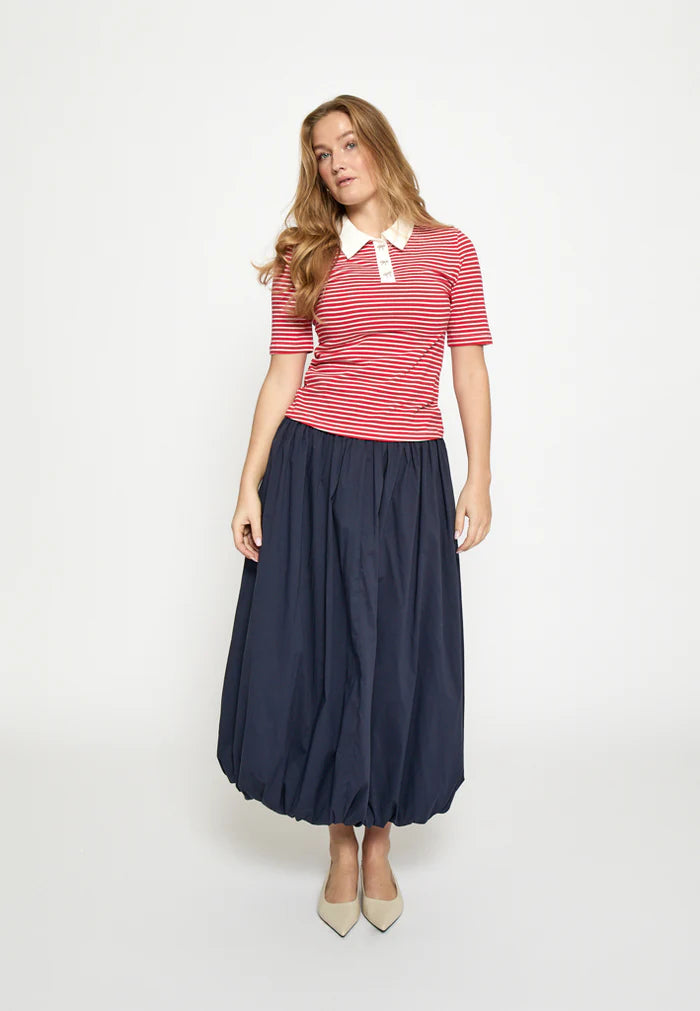 T-shirt polo rayé