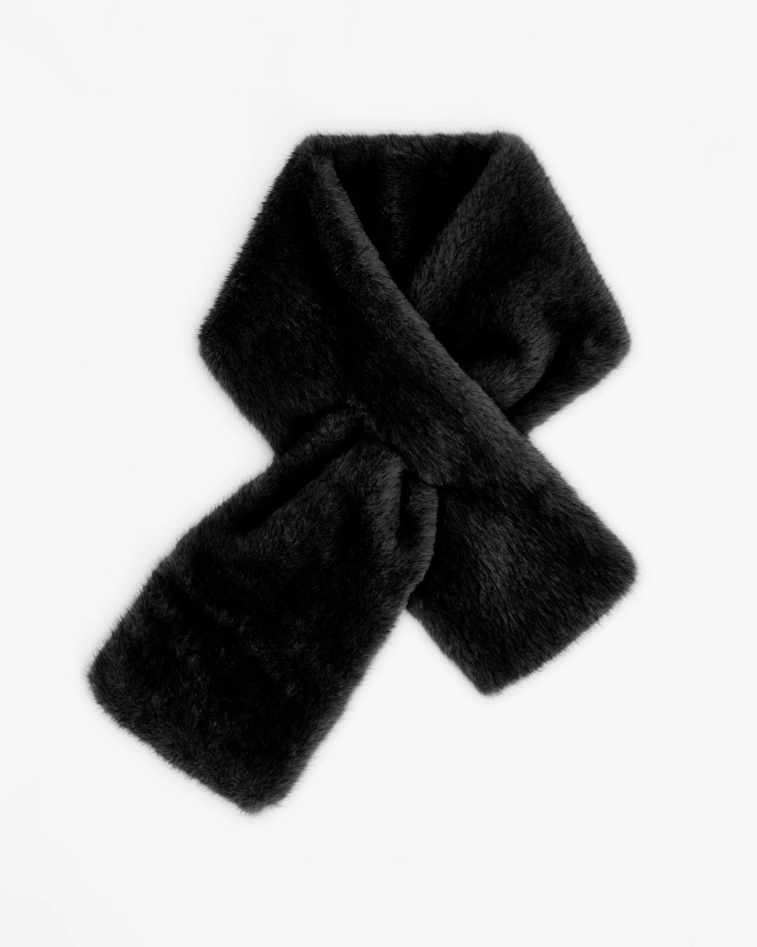 Foulard à passe-pan en fausse fourrure MUSE