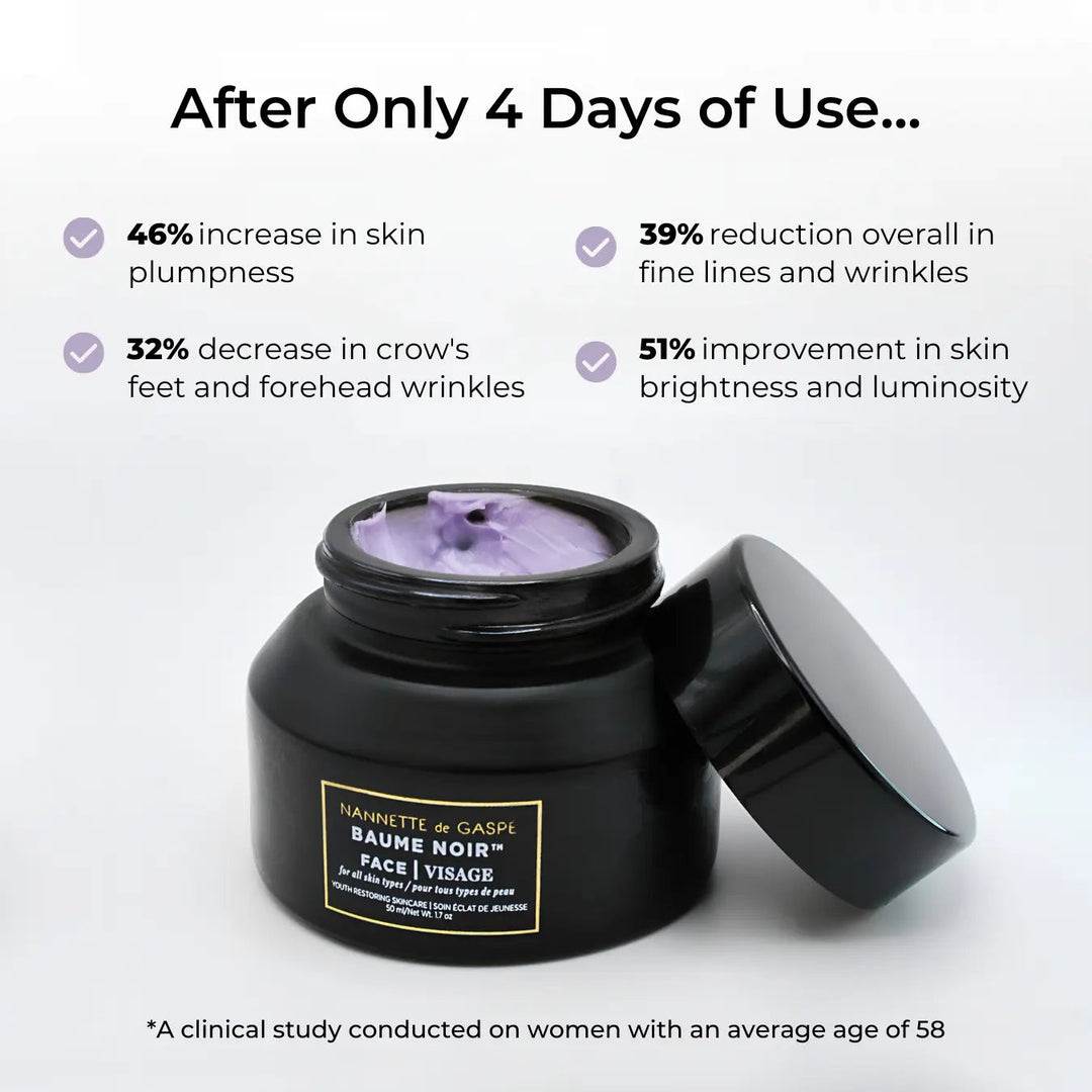 Crème pour visage Baume Noir ❤️
