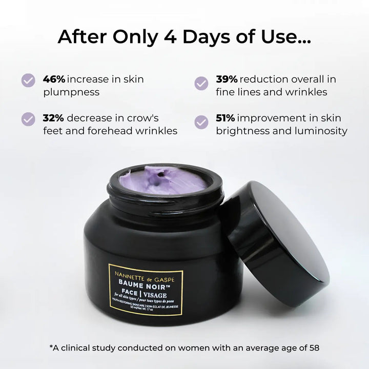 Crème pour visage Baume Noir ❤️