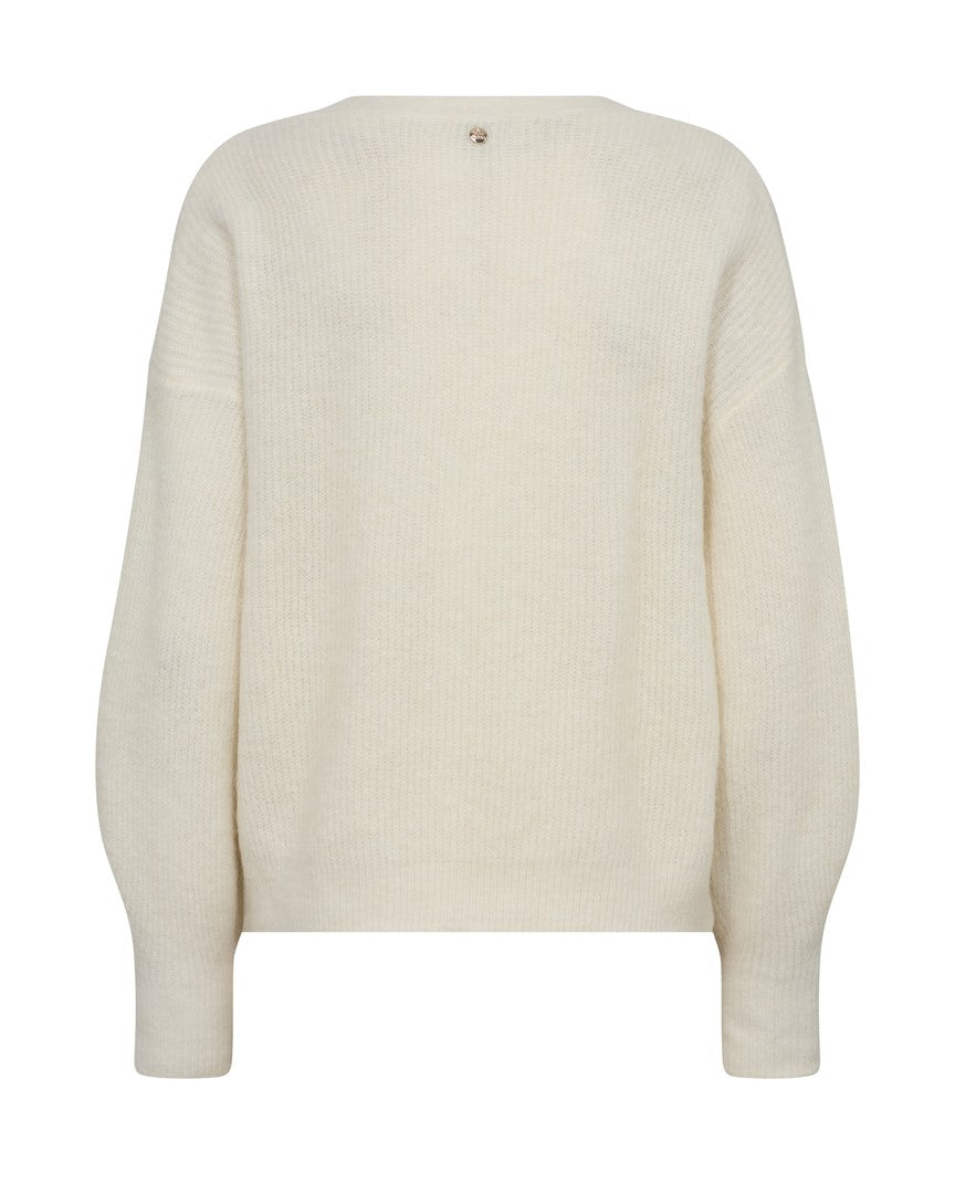 Cardigan en laine avec col V Thora