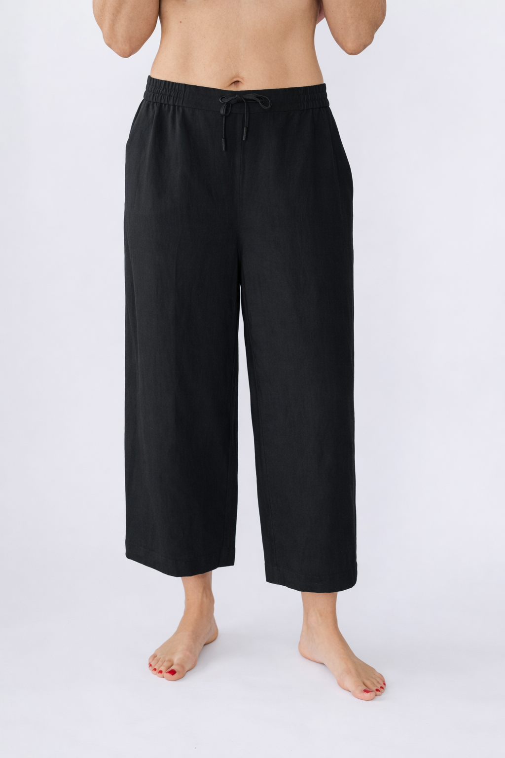 Pantalon de tencel 7/8 - Olie