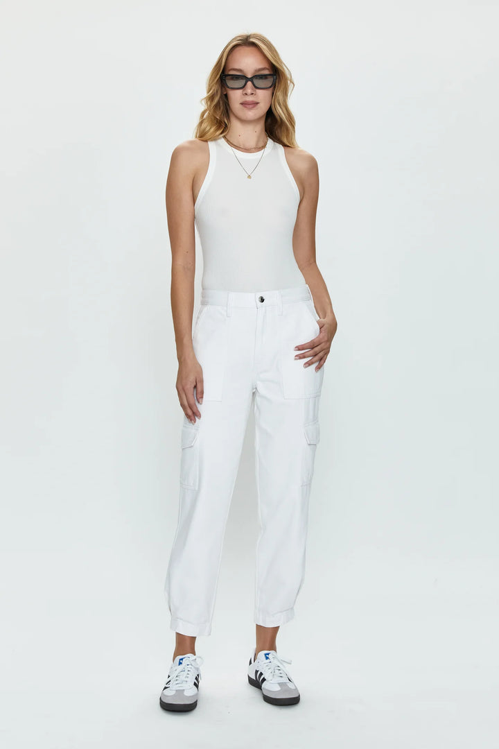 Jeans cargo coupe décontractée Josephine