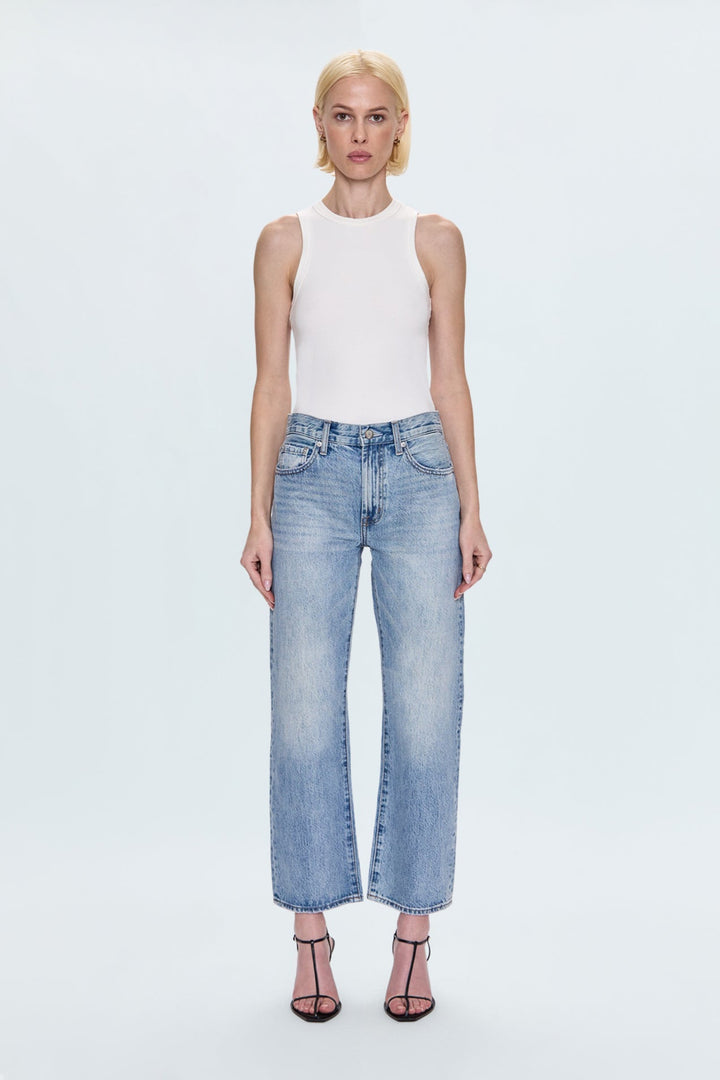 Jeans droit arqué Lexi