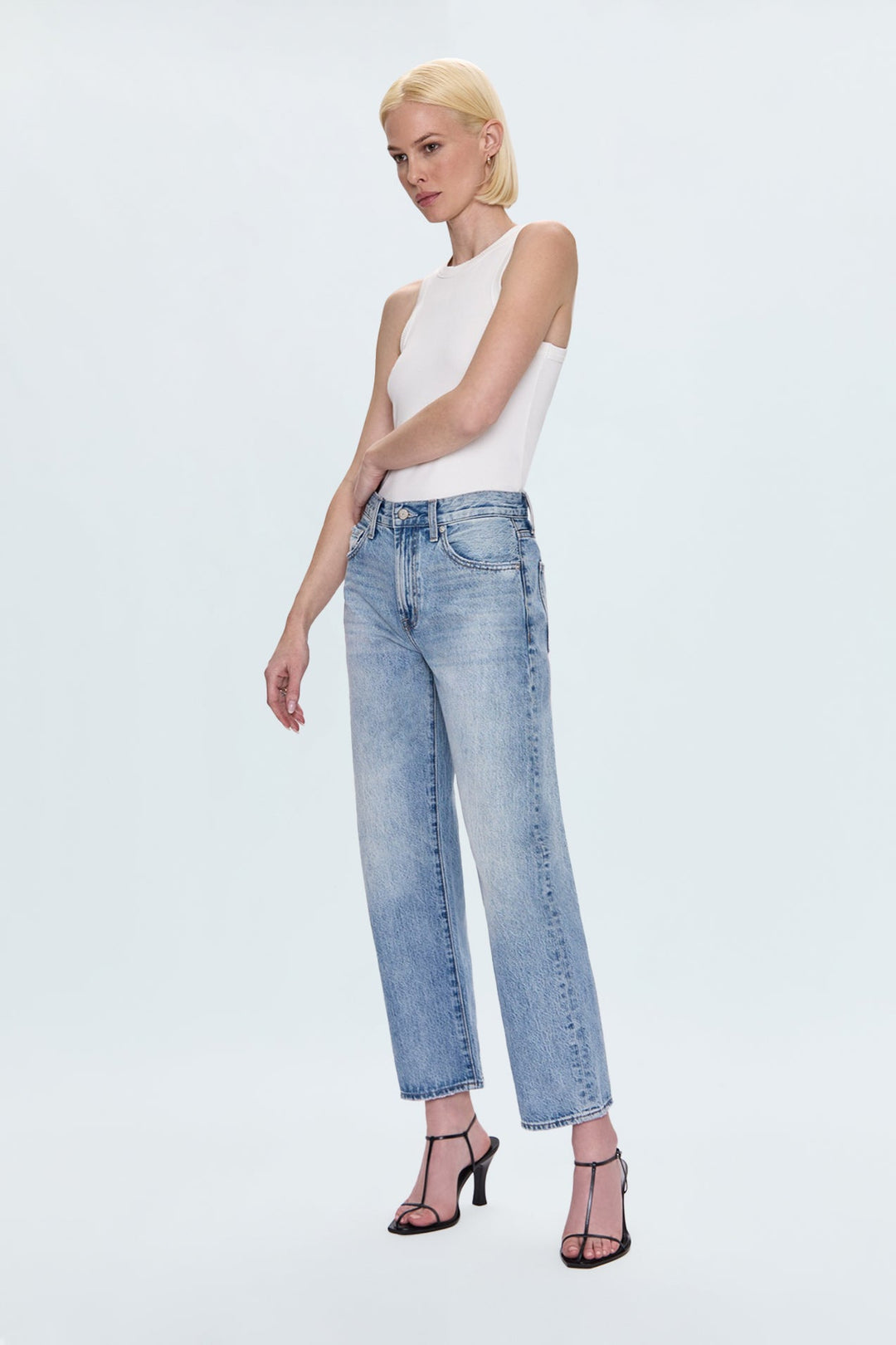 Jeans droit arqué Lexi