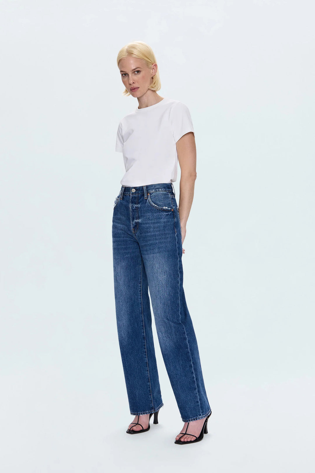Jeans à jambe large Tate