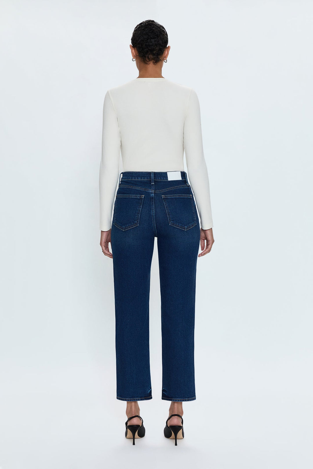 Jeans droit à taille haute Charlie