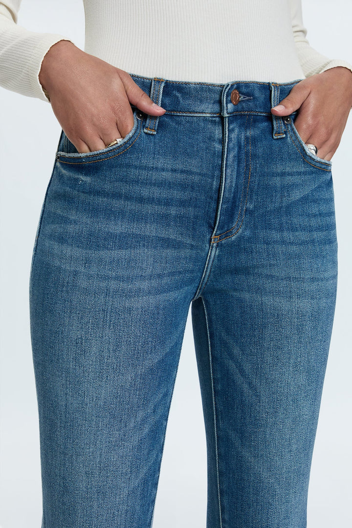 Jeans semi-ajusté Monroe Crop
