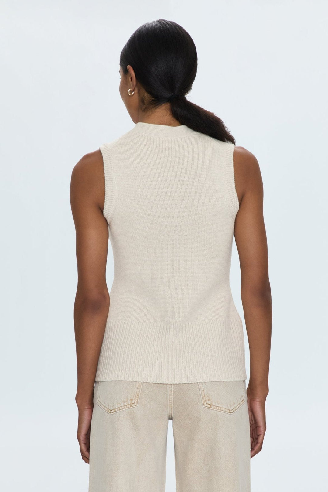 Gilet boutonné sans manches Audra