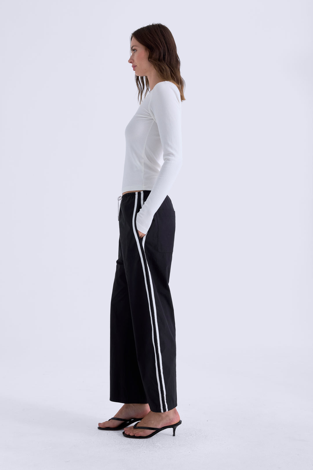 Pantalon Bodie à bandes contrastantes