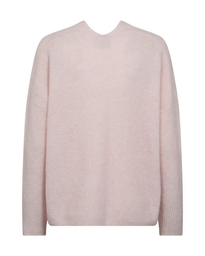 Pull en laine avec col V Thora