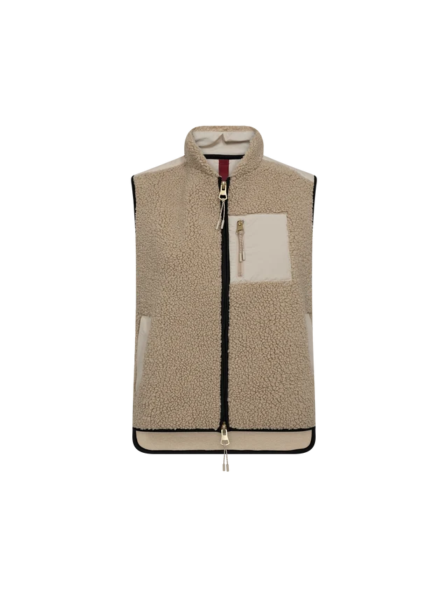 Veste Rowe Eli sans manches texturée