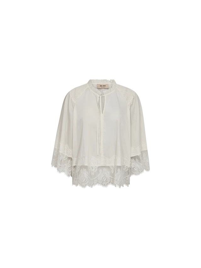 Blouse ample Eisa Tess à dentelle