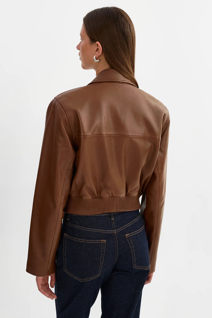 Manteau bomber court structuré Perry