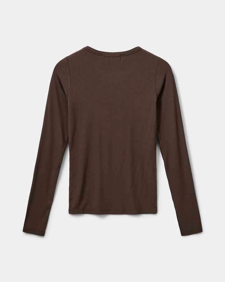 T-shirt ajusté à manches longues Petrica