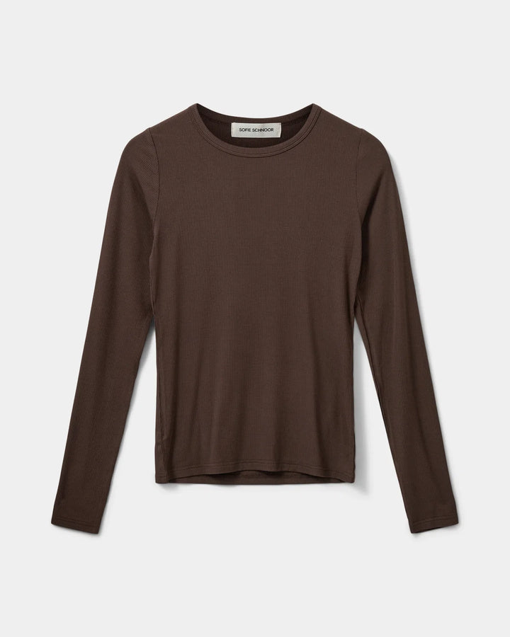 T-shirt ajusté à manches longues Petrica