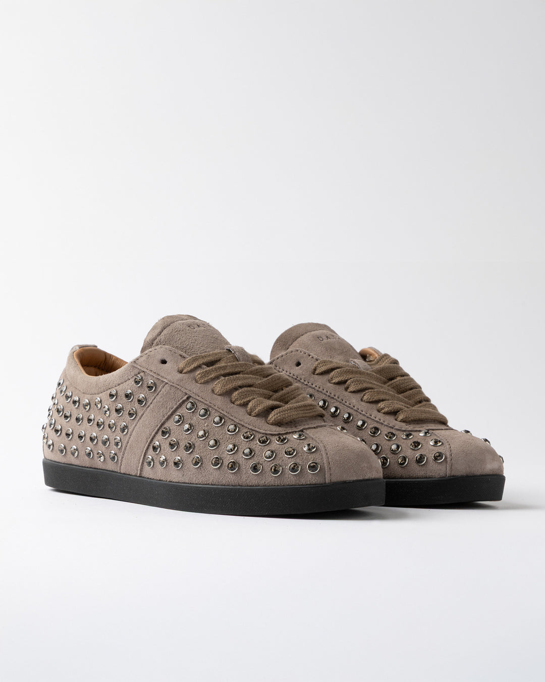 Baskets basses cloutées de strass Prima