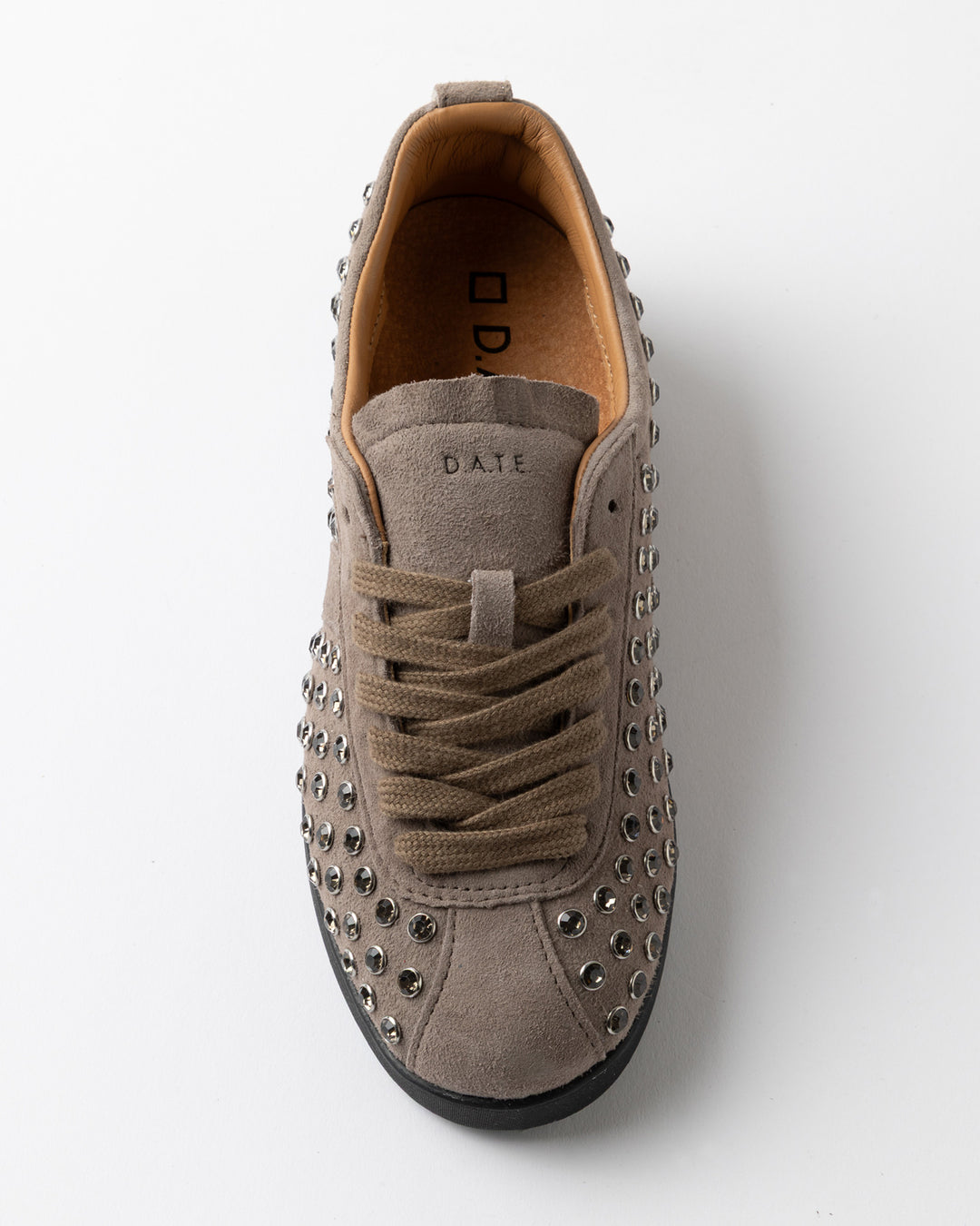 Baskets basses cloutées de strass Prima