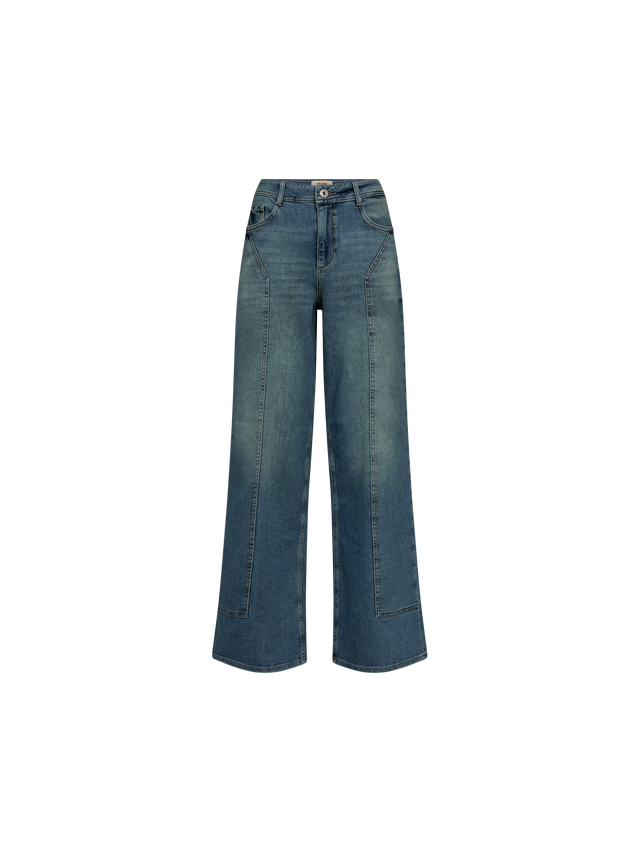 Jeans à jambe large et coutures apparentes Dara Remy