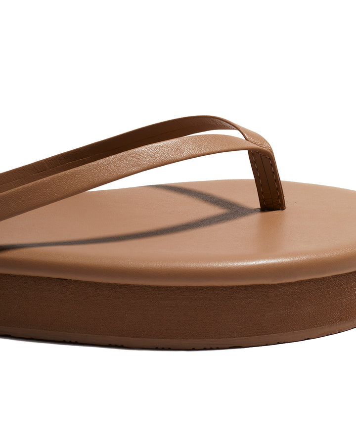 Sandales en cuir à plateforme Lily