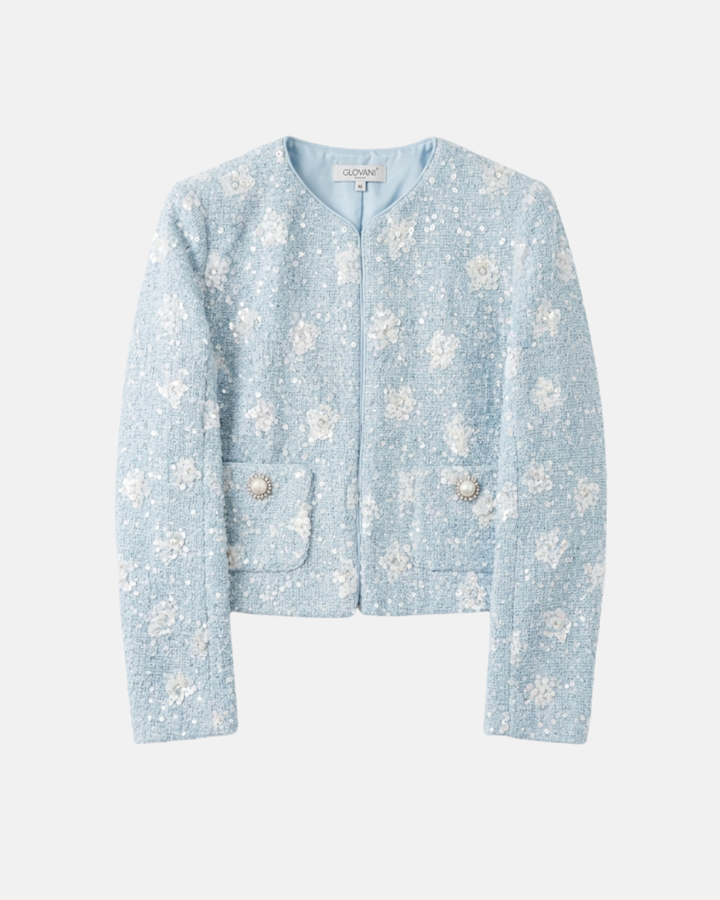 Veste courte Palma texturée et structurée