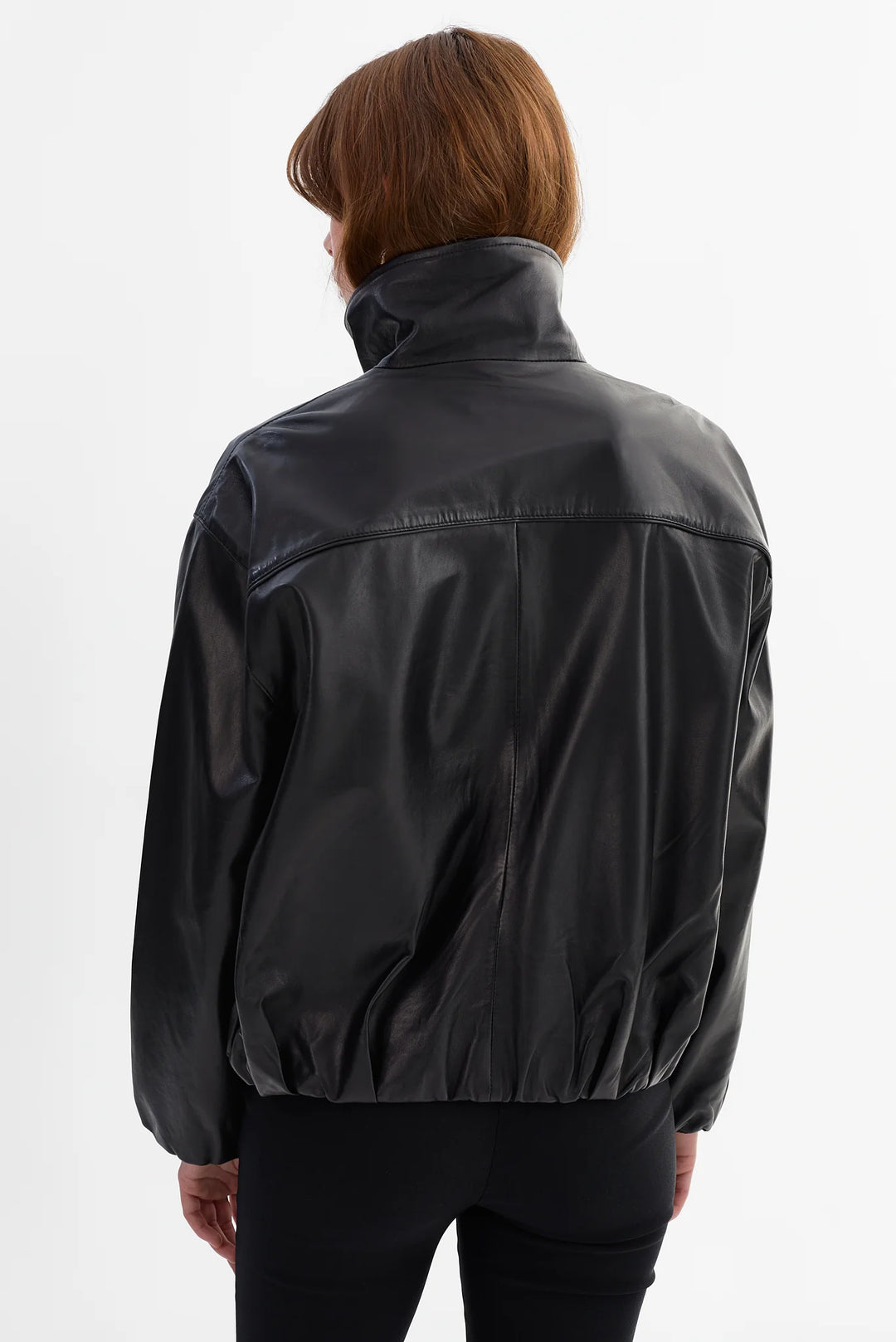 Manteau à col montant sculptural Ramona