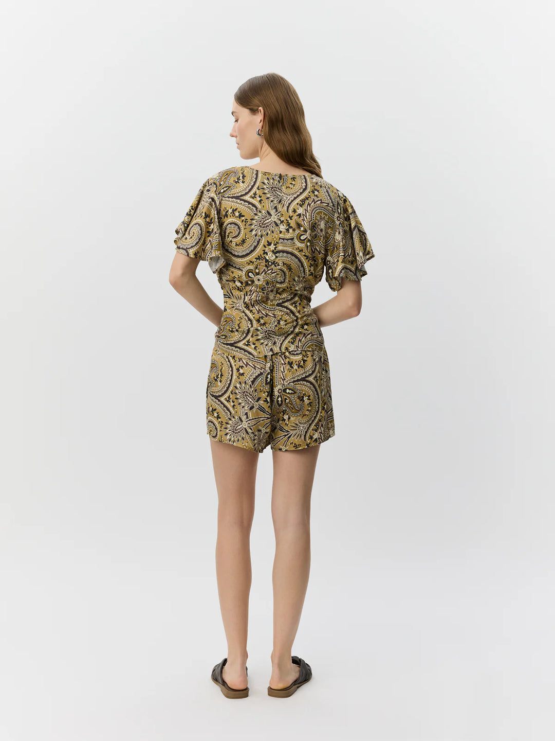 Short fluide Remi à imprimé