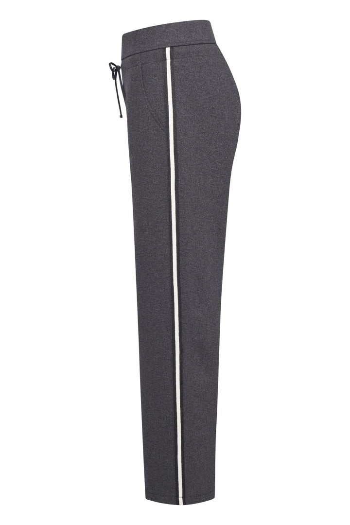 Pantalon droit avec bandes latérales Candice